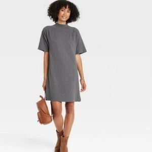 Universal Thread Mock Neck Shirt Dress Sz XXL
